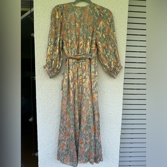 RARE Sezane Wrap dress Orchidée Dress FR36 - Picture 7 of 7